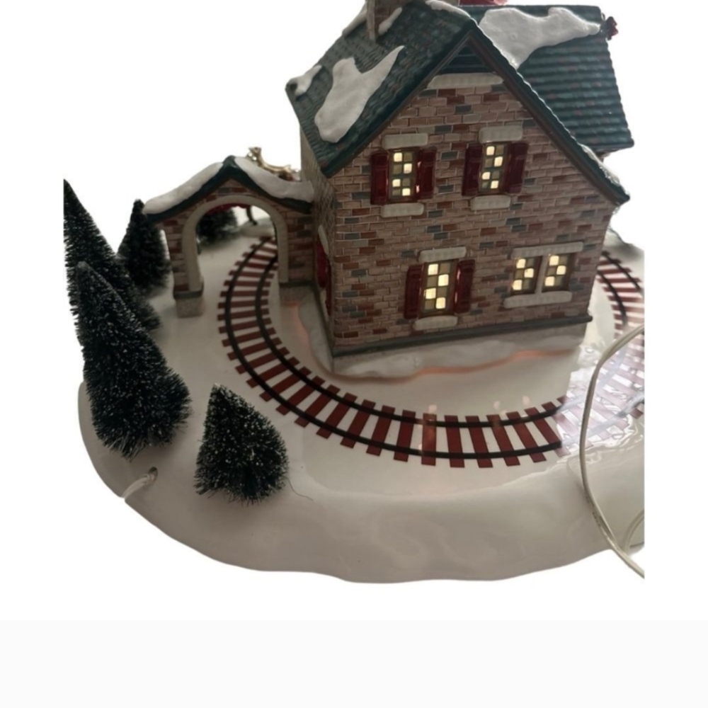 Department 56 Holiday Village with Train and Snowy Accents - Picture 5 of 16